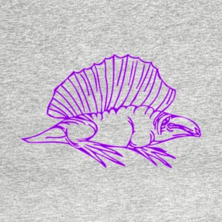 dino_010-purple T-Shirt